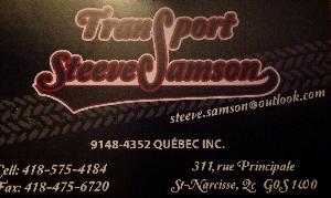 Transport Steeve Samson jobs Transport Steeve Samson jobs